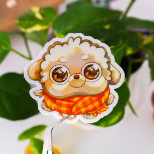 Snow Sticker